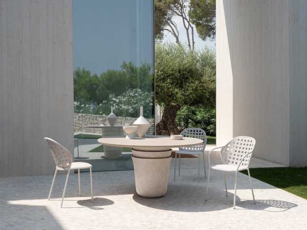 Gervasoni Brize Chair design Federica Biasi Outdoor Collezione 2023