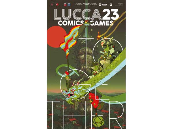 Lucca Comics and Games 2023 Poste Together by Hanuka Bros