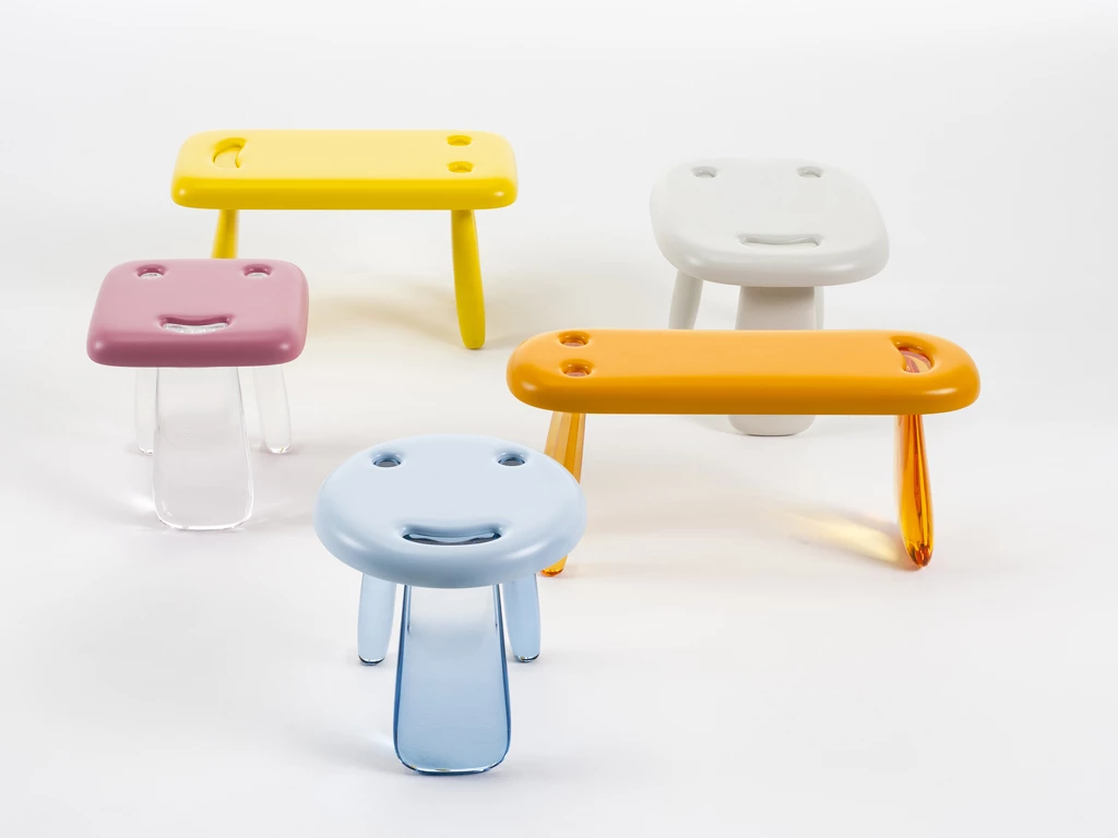 Kartell Kids la linea di mobili e oggetti di plastica per bambini