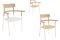 Alias. Sedie Twig1 Comfort, progettate dallo Studio Nendo, guidato dal designer giapponese Oki Sato. Twig, ha gambe inclinate in alluminio con cinque varianti di sedute: in legno massello di frassino o materiale plastico.