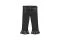 Replay & Sons. Il Jeans skinny fit in colore nero lavato e dettaglio balza in ecopelle al fondo della gamba.