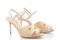 Charlotte Olympia. I sandali open-toe “Raffia Luella” hanno un look versatile grazie alla morbida rafia naturale intrecciata e i dettagli cut-out femminili sulla punta e sul tallone.