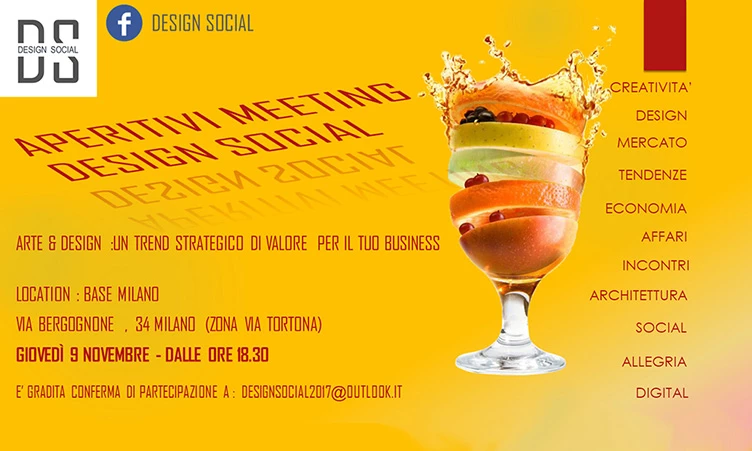 base milano aperitivi design social 2017