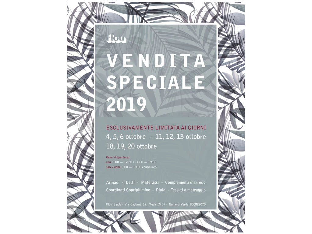 FLOU Vendita Speciale 2019