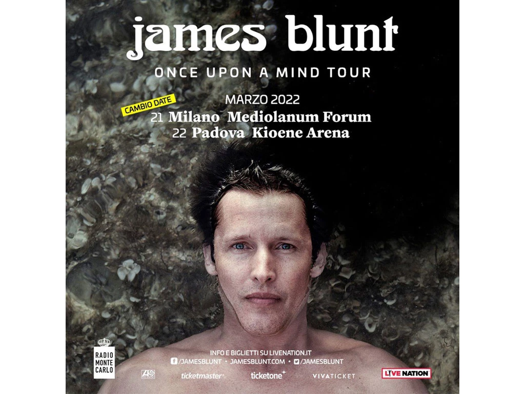 Once Upon A Mind 2022 di James Blunt