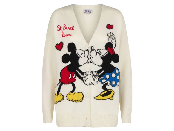 MC2 Saint Barth per Disney Chloe W Mickey Minnie Kiss cardigan San Valentino 2023 13