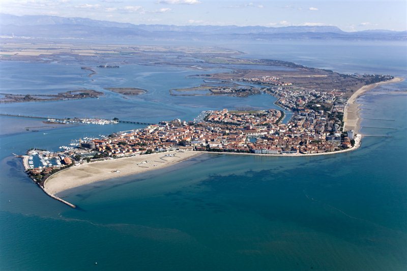 Grado. Veduta aerea. Autore: Ecoplane
