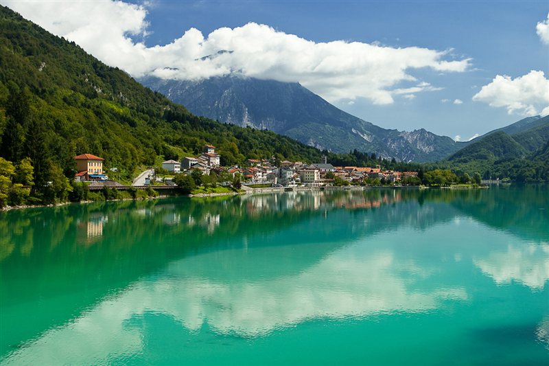 Barcis. Veduta del lago. Autore: Fabrice Gallina