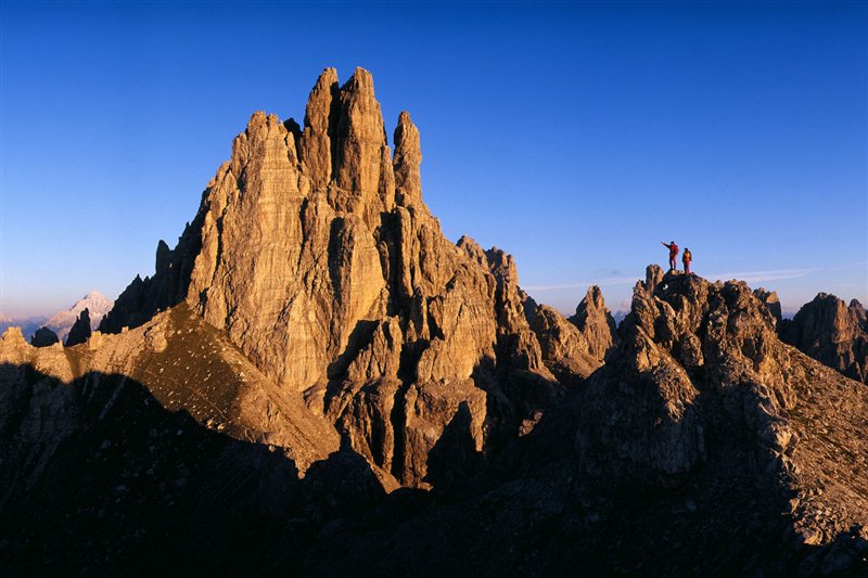 Il gruppo dei Monfalconi nelle Dolomiti friulane. Autore: Marco Milani