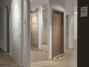 Bertolotto Porte. Lo show-room a Milano.