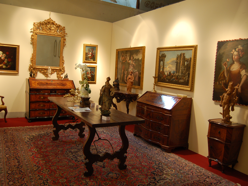 Cortonantiquaria 2015. L'esposizione durante l'Edizione 2014.