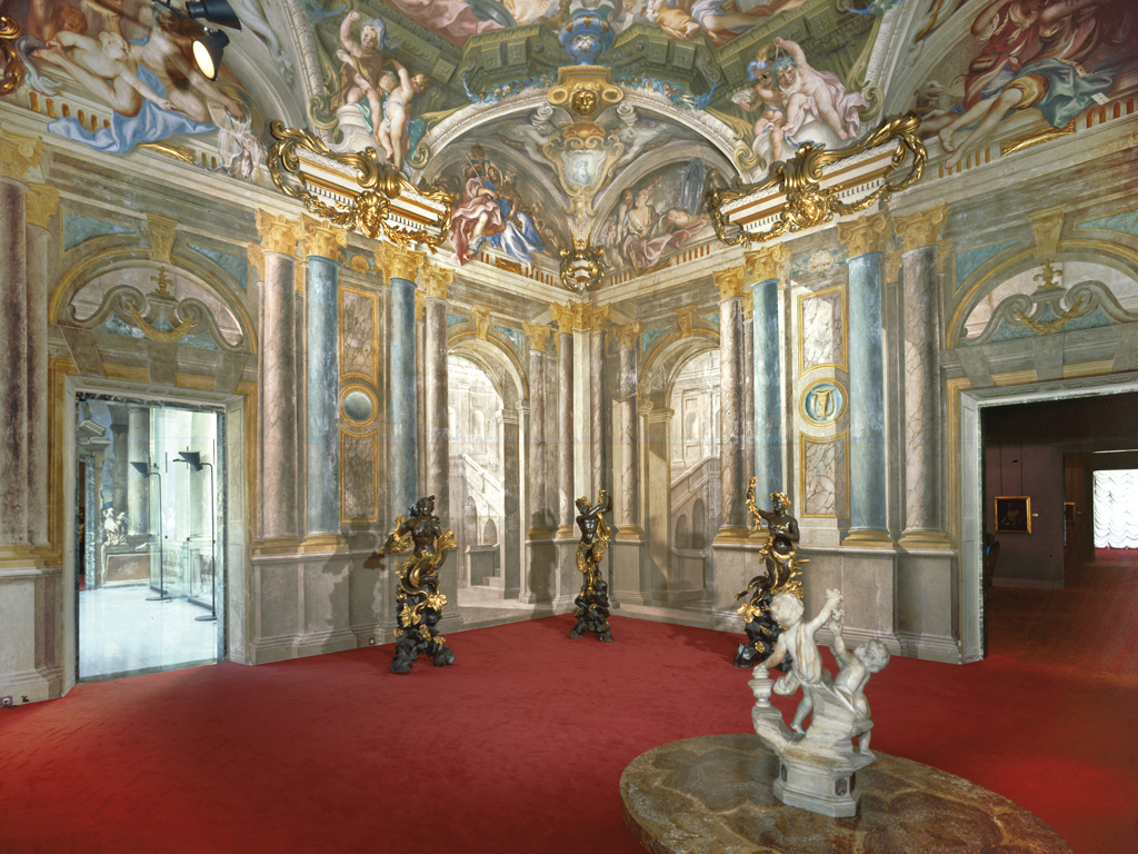 Genova. Palazzo Carrega-Cataldi o Tobia-Pallavicini, è nella lista dei quarantadue Palazzi dei Rolli, Patrimonio dell'Unesco. È sede della Camera di Commercio. Foto Archivio Agenzia Regionale “In Liguria”.