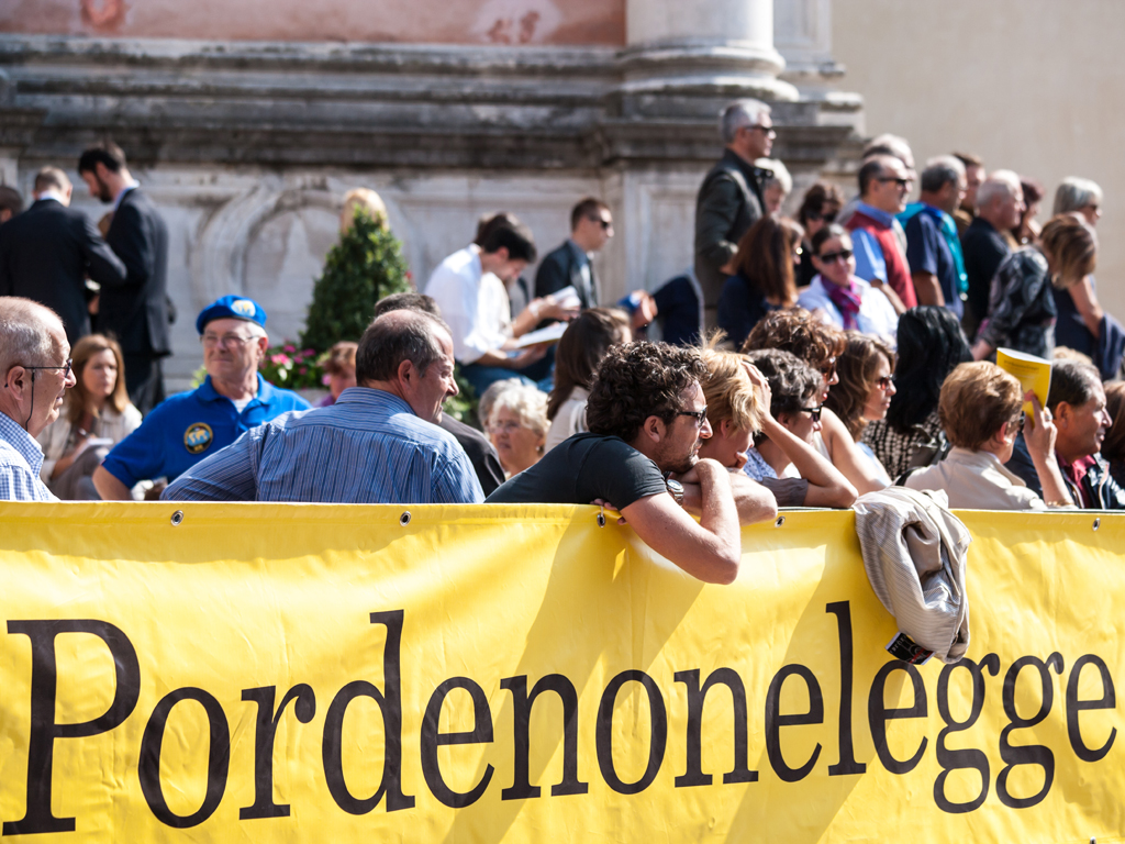 Evento Pordenonelegge. Edizione 2014. (ph Massimo Crivellari)