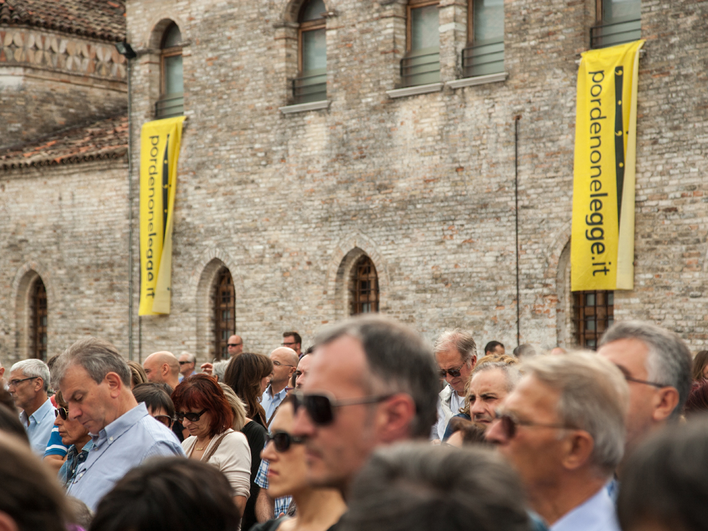 Evento Pordenonelegge. Edizione 2014. (ph Massimo Crivellari)
