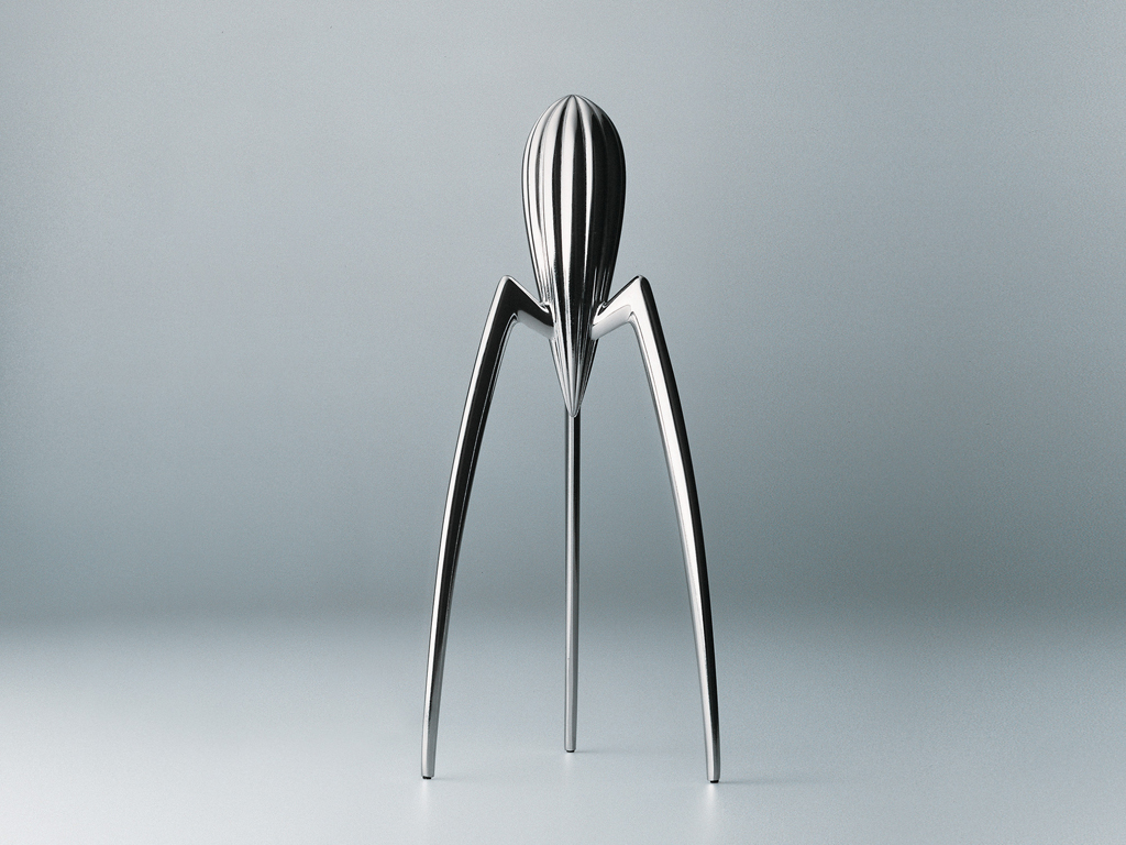 Alessi. Spremiagrumi Juicy Salif. Design Philippe Starck.