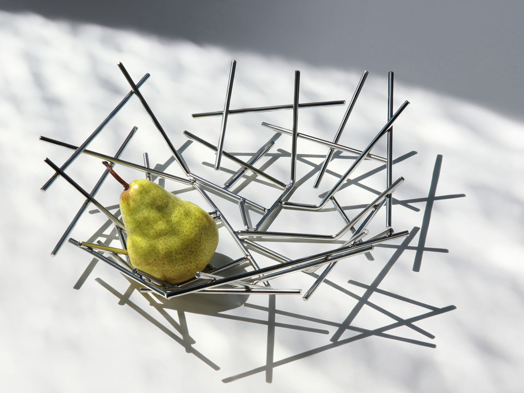 Alessi. Cestino Blow Up. Design Fratelli Campana.