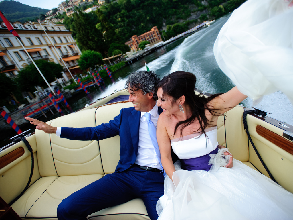 Il Velo e il Cilindro. Matrimonio sul Lago di Como.