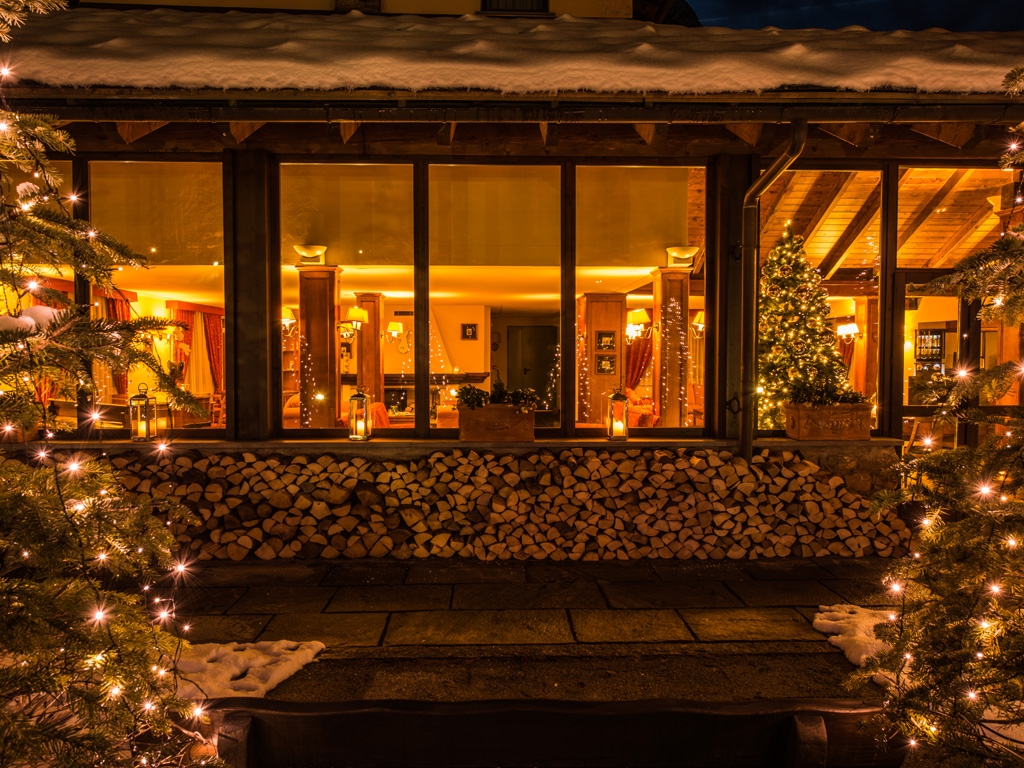 Pré-Saint-Didier. Valle d'Aosta. A Natale.