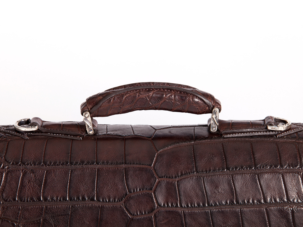 Pellux. Collezione Forza 4. MDR. Particolare Borsa Everglades. (ph Laura Pietra)
