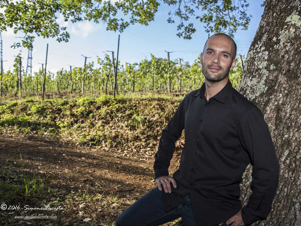 Cantine Benvenuto. Nell'immagine, il fondatore delle Cantine Benvenuto: Giovanni Celeste Benvenuto.