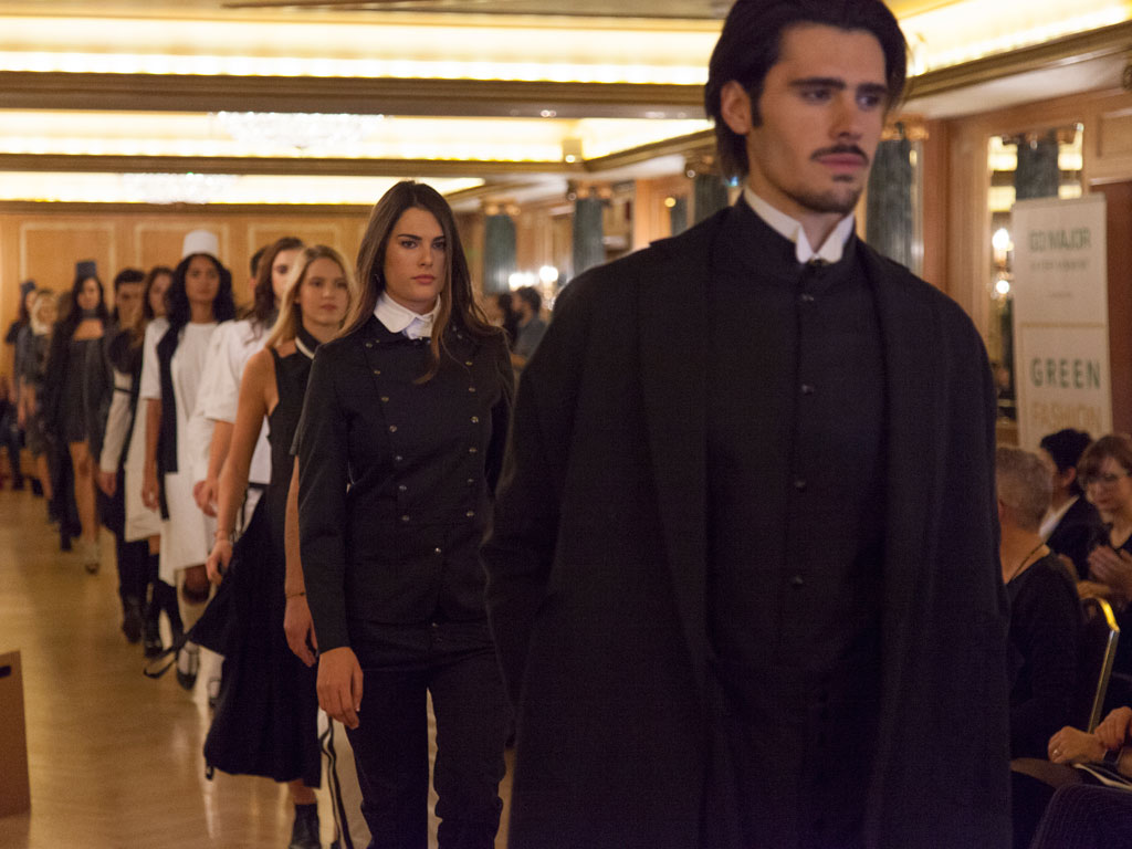 Green Fashion Week 2016. Fashion Show presso l’Hotel The Westin Palace Milan. La collezione di Victoria Ladefoged.