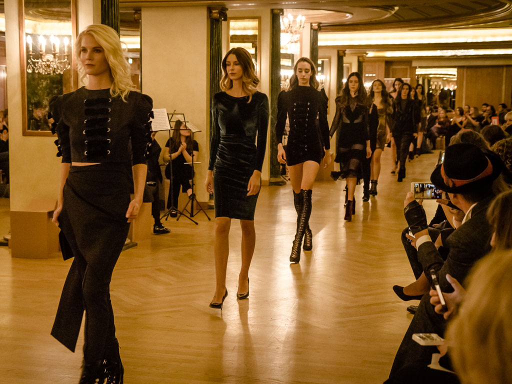Green Fashion Week 2016. Fashion Show presso l’Hotel The Westin Palace Milan. Sfila il brand croato “Krie Design” fondato da Kristina Burja nel 2008.