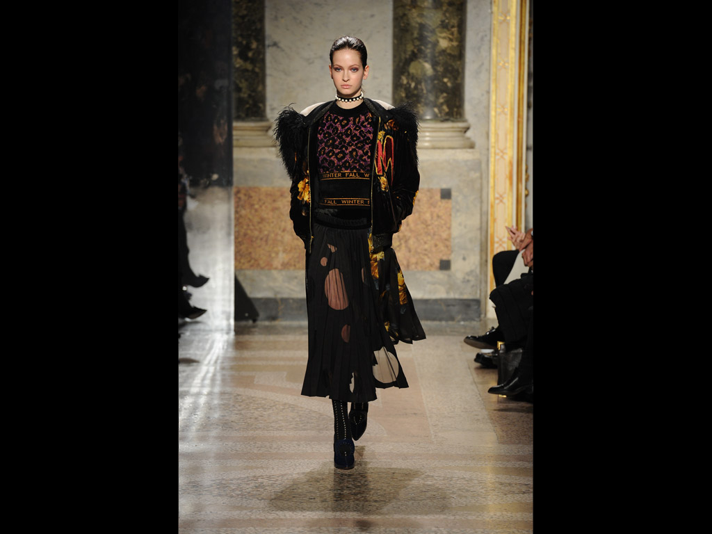 Angelo Marani. Collezione Autunno/Inverno 2017-18. Milano fashion week, febbraio 2017. Foto: Angelo Marani, Credit: Res Relazioni pubbliche.
