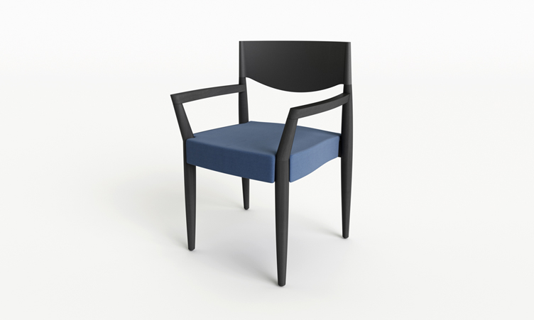 Alma Design al Salone 2017 con la poltroncina Virna di Mario Mazzer