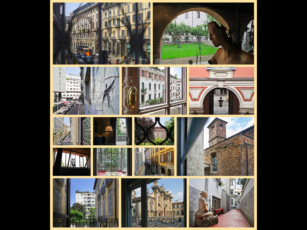 Di Casa in Casa. Milano. Un collage delle dimore storiche milanesi.