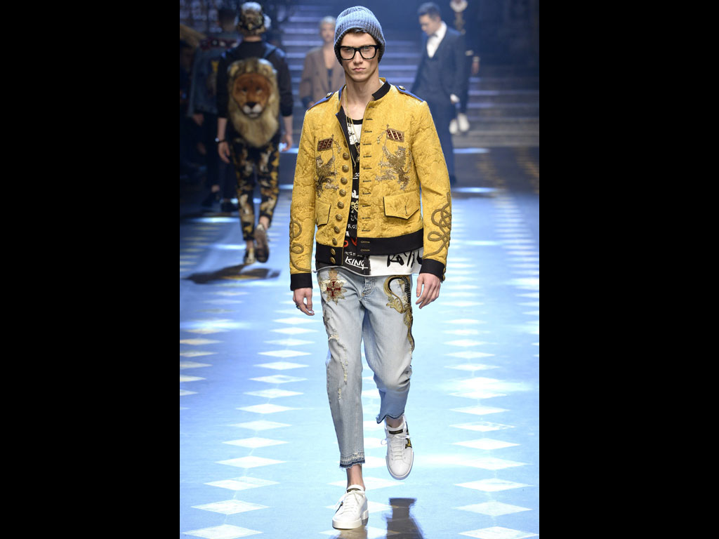 Dolce e Gabbana. Fall/Winter 2017-2018 Show. Sfilata Autunno/Inverno 2017-2018.