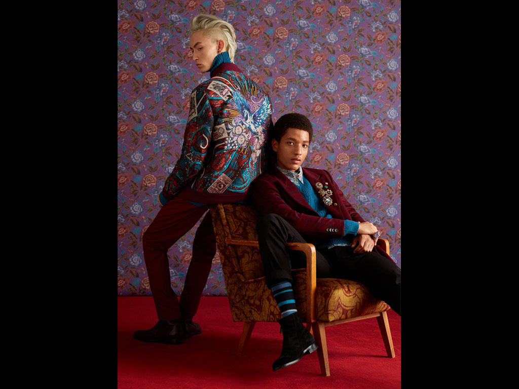 Etro. Collezione Autunno/Inverno 2018-19. Fall/Winter 2018 2019 Collection.