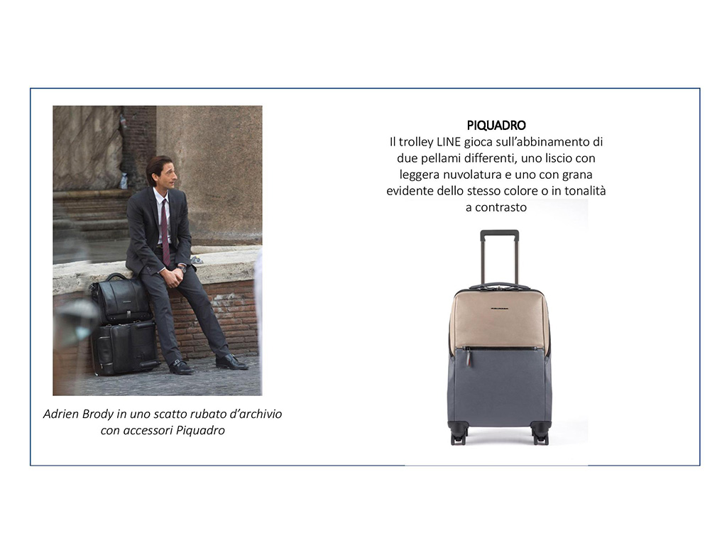 Piquadro. Fall/Winter 2018-2019. Collezione Autunno/Inverno 2018-2019.