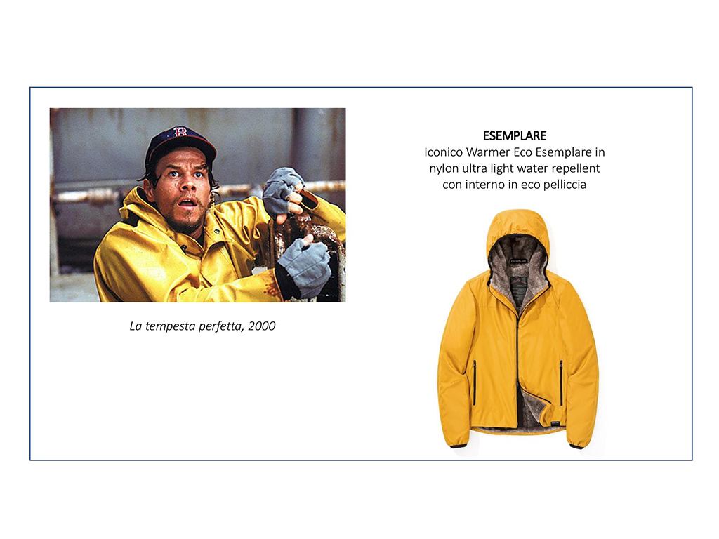 Esemplare. Fall/Winter 2018-2019. Collezione Autunno/Inverno 2018-2019.