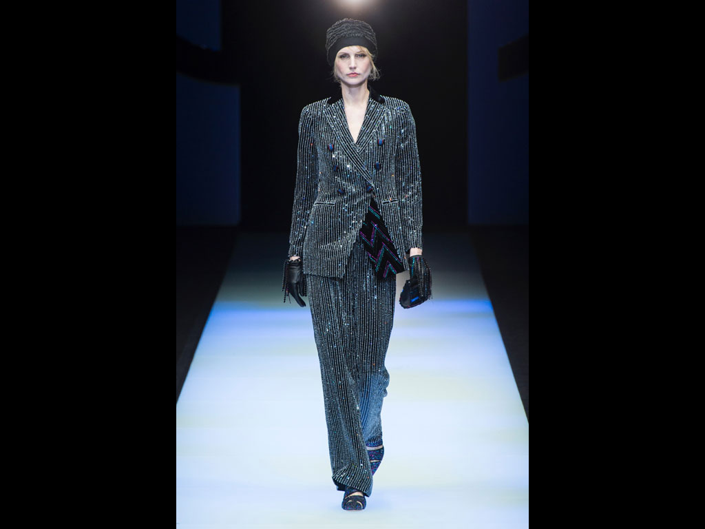 Giorgio Armani. Fall/Winter 2018-2019 Show. Sfilata Autunno/Inverno 2018 2019.