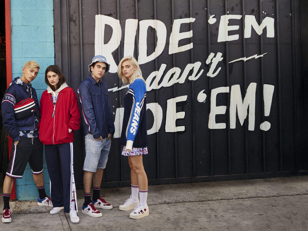 Tommy Hilfiger. Alcuni scatti della nuova campagna primavera estate 2018 Tommy Jeans.