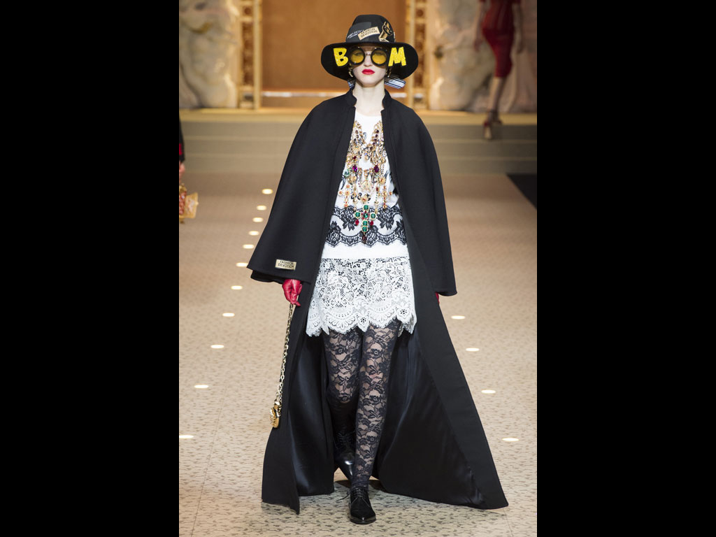 Dolce & Gabbana. Fall/Winter 2018-2019 Show. Sfilata Autunno/Inverno 2018-2019.