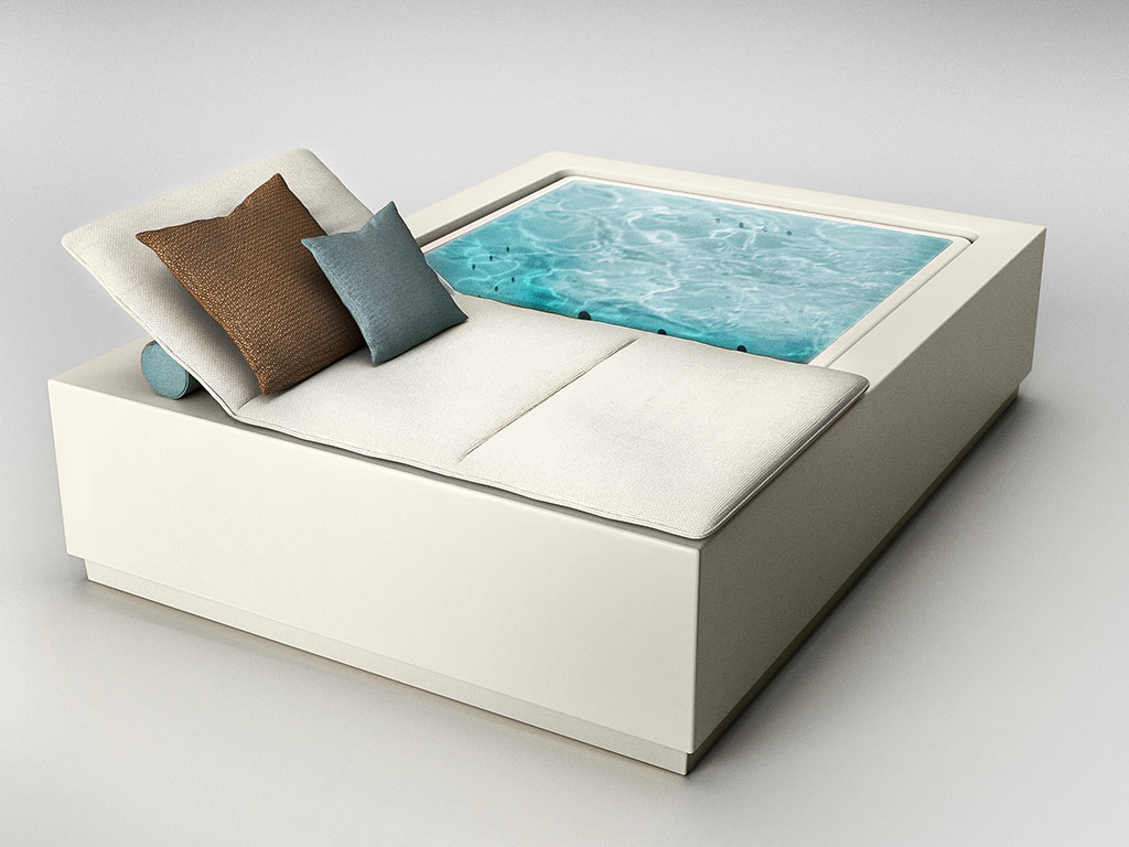 Zucchetti Kos Quadrat Pool Relax