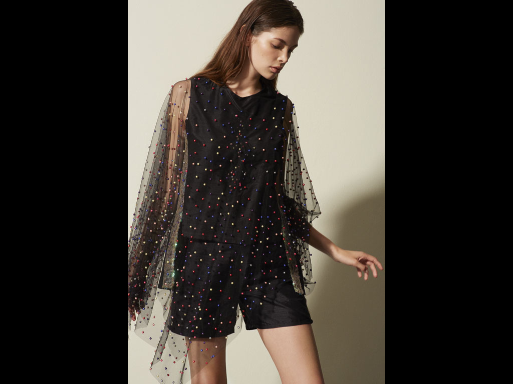 Manila Grace. Uno look della capsule Red Carpet firmata Manila Grace. Primavera/Estate 2018. Spring/Summer 2018.