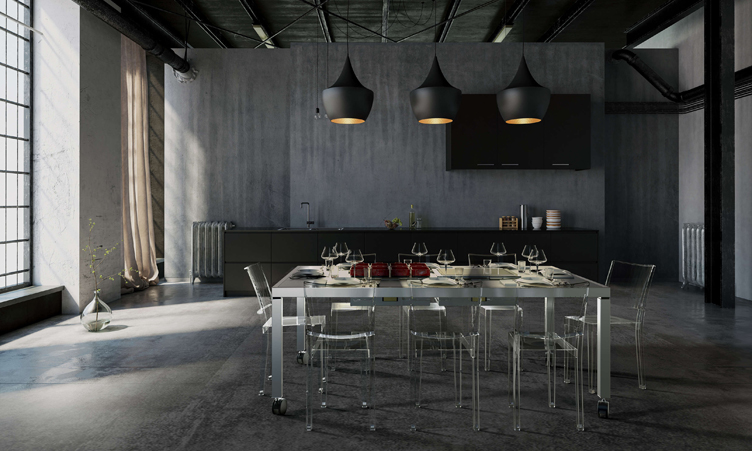la tavola dining table anteprima salone del mobile 2018