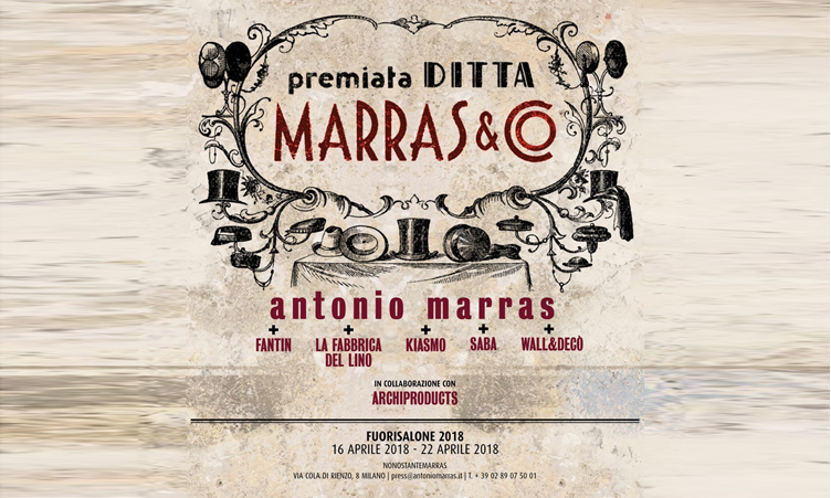 premiata ditta marras fuorisalone 2018 milano