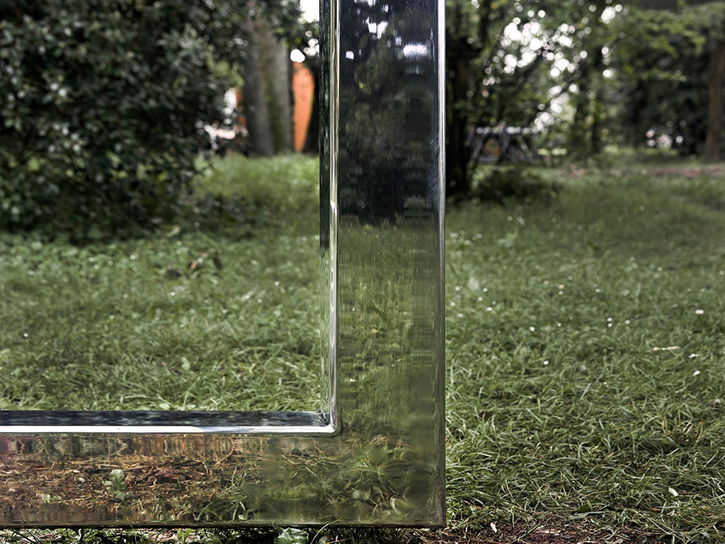 Vatican Chapels. Biennale Venezia 2018. Progetto e realizzazione, architetto Carla Juaçaba. Titolo: “Una panca e una Croce”. Realizzata in collaborazione con Secco Sistemi. Photo by Alessandra Chemollo.