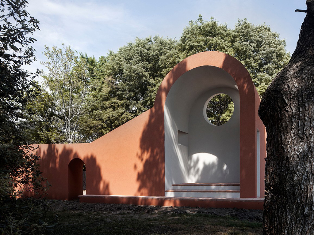 Vatican Chapels. Biennale Venezia 2018. Progetto e realizzazione, architetti Ricardo Flores e Eva Prats. Titolo: “La cappella del mattino”. Realizzata in collaborazione con Saint-Gobain Italia. Photo by Alessandra Chemollo.