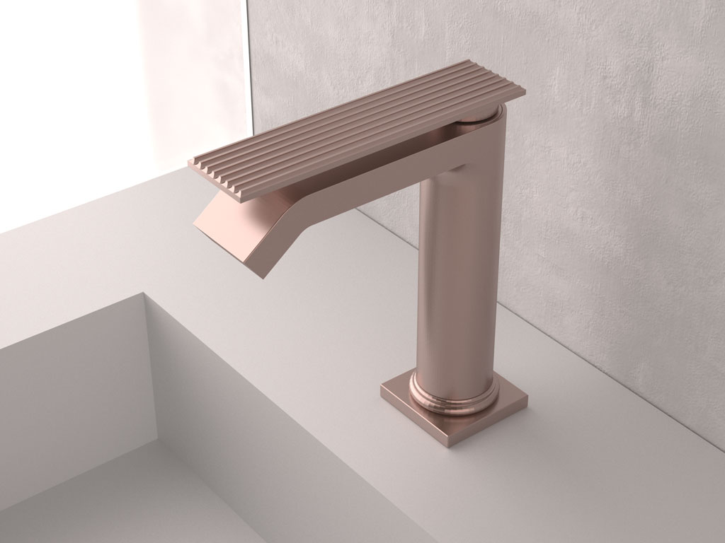 Rubinetterie Treemme. La linea Ios disegnata da Marco Pisati prende ispirazione dalla linee del passato con un’estetica contemporanea e minimalista che si adatta a qualsiasi tipo di ambiente bagno. Disponibile in diverse finiture.