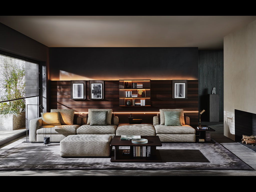 Molteni&C. “Albert” il nuovo sistema di sedute designato da Vincent Van Duysen.