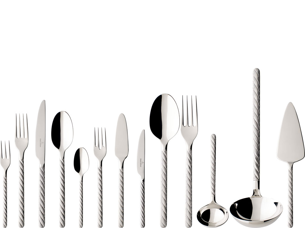 Villeroy & Boch. Collezione di posate in acciaio inox “Montauk”.