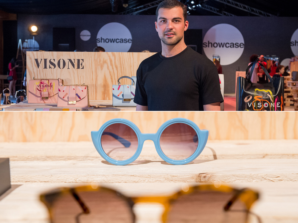 Showcase Altaroma 2018. Visone, alcuni modelli di occhiali firmati 011 Eyewear.