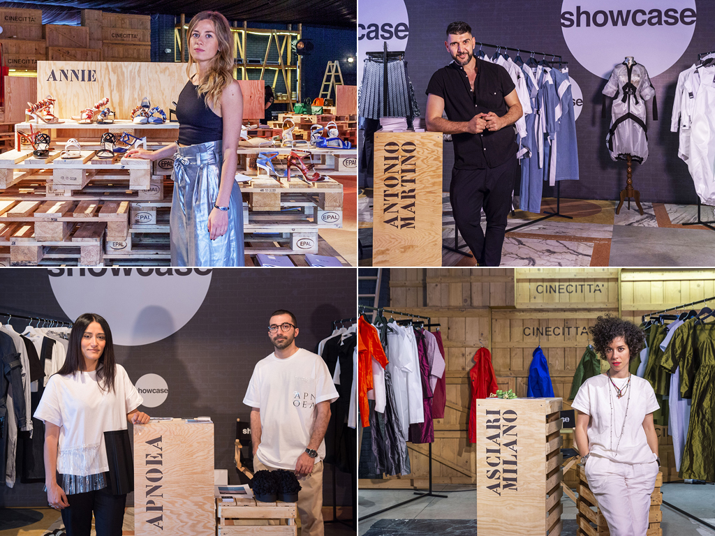 Showcase Altaroma 2018. Apnoea, Annie, Antonio Martino, Asciari Milano.
