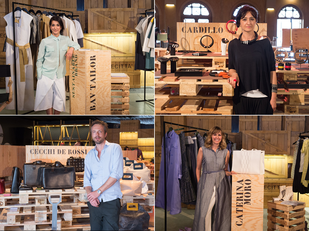 Showcase Altaroma 2018. Checchi de Rossi, Bav Tailor, Cardillo, Caterina Moro.