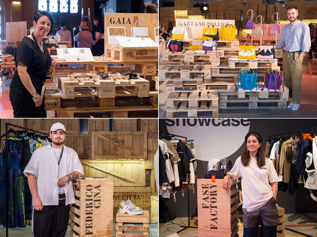 Showcase Altaroma 2018. Federico Cina, Gaia, Gaetano Pollice, Fase Factory.