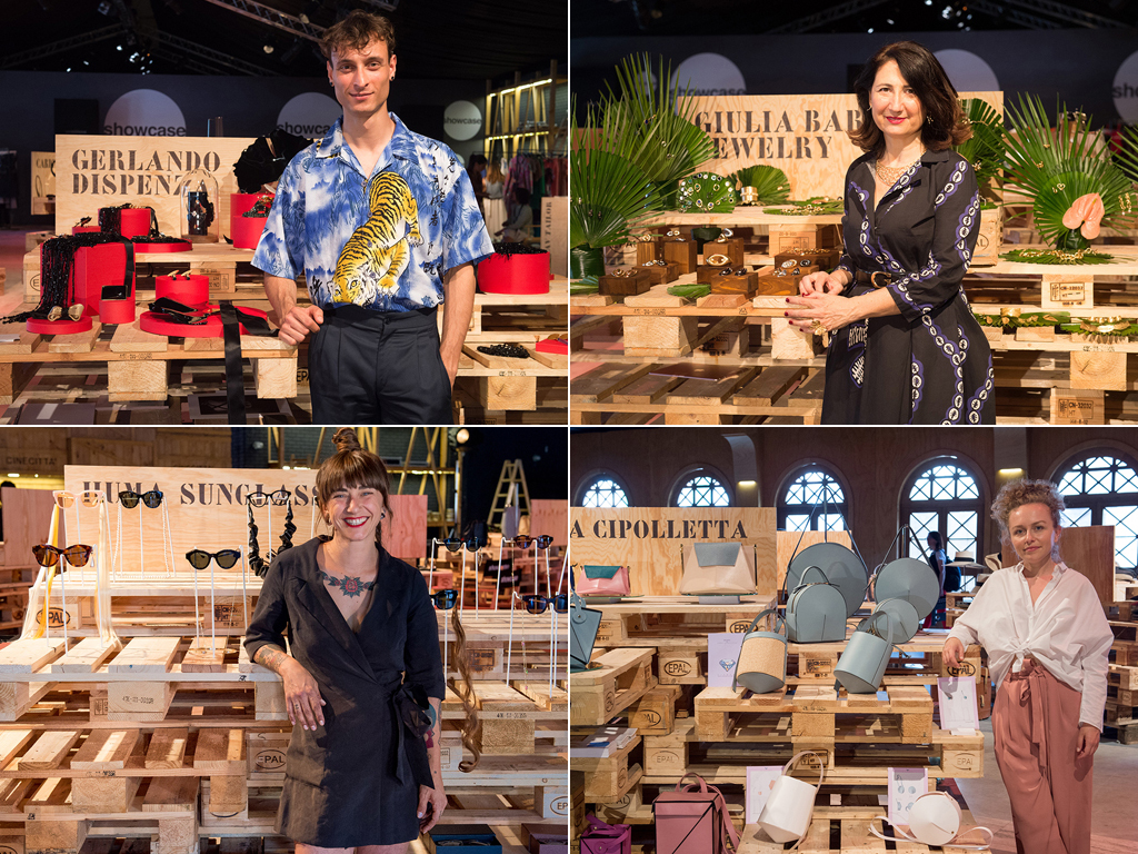 Showcase Altaroma 2018. Huma Sunglasses, Gerlando Dispenza, Giulia Bareleva Jewelry, Irma Cipolletta.